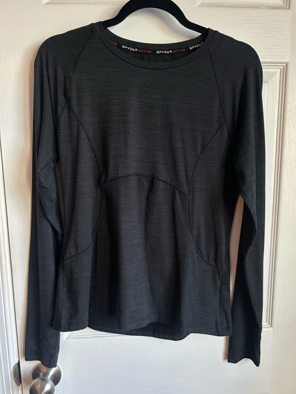 Spyder Women's Long Sleeve Performance Top - Black